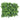 Gard din frunze artificiale, 24 buc., verde, 40x60 cm