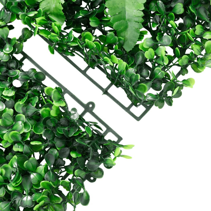 Gard din plante artificiale, 24 buc., verde, 40x60 cm