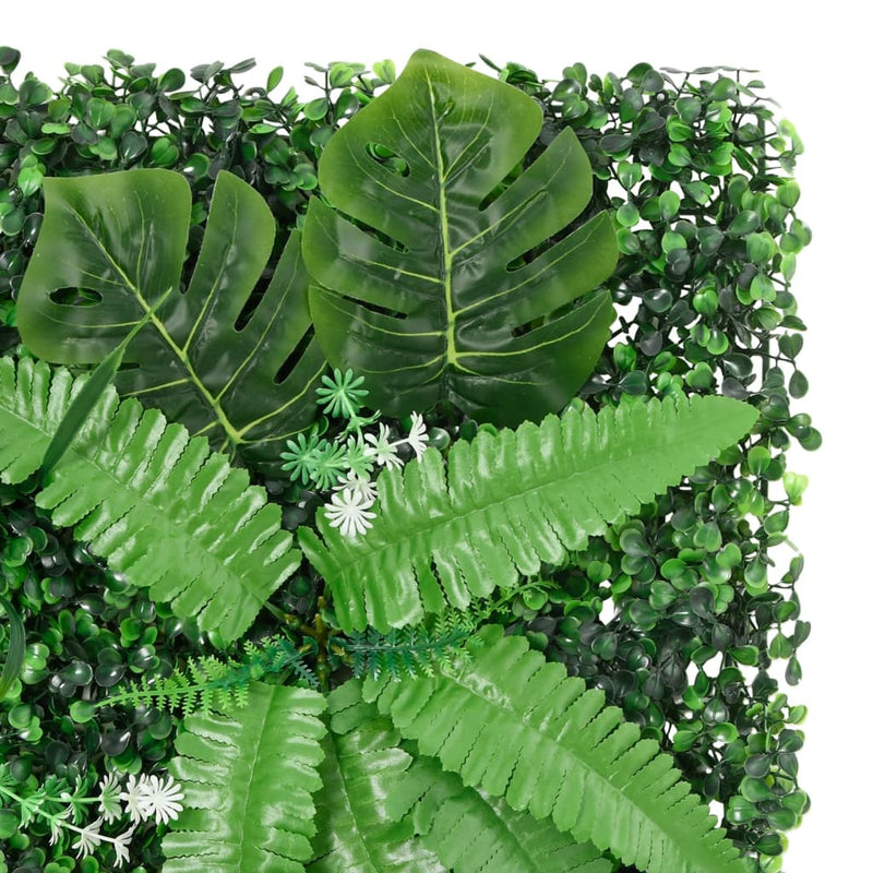 Gard din plante artificiale, 24 buc., verde, 40x60 cm