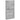 Dulap de pantofi 4 sertare rabatabile, gri beton, 80x21x163,5cm