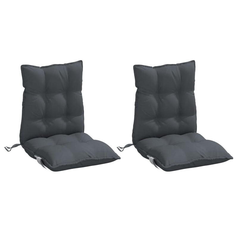 Perne pentru exterior 2 buc. Antracit 100 x 50 x 7 cm