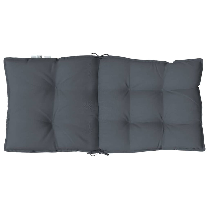 Perne pentru exterior 2 buc. Antracit 100 x 50 x 7 cm
