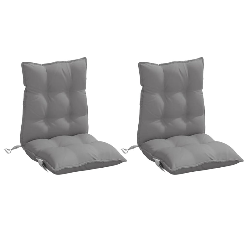Perne pentru exterior 2 buc. Gri 100 x 50 x 7 cm