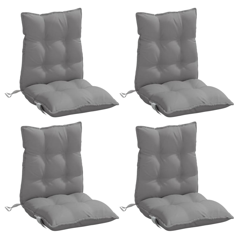Perne pentru exterior 4 buc. Gri 100 x 50 x 7 cm