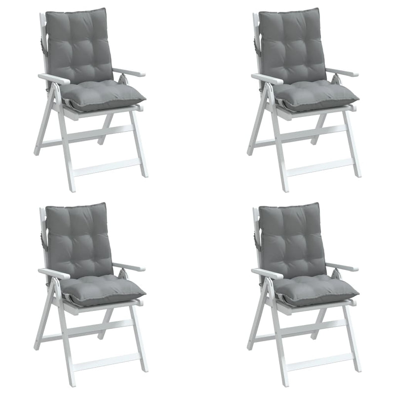 Perne pentru exterior 4 buc. Gri 100 x 50 x 7 cm