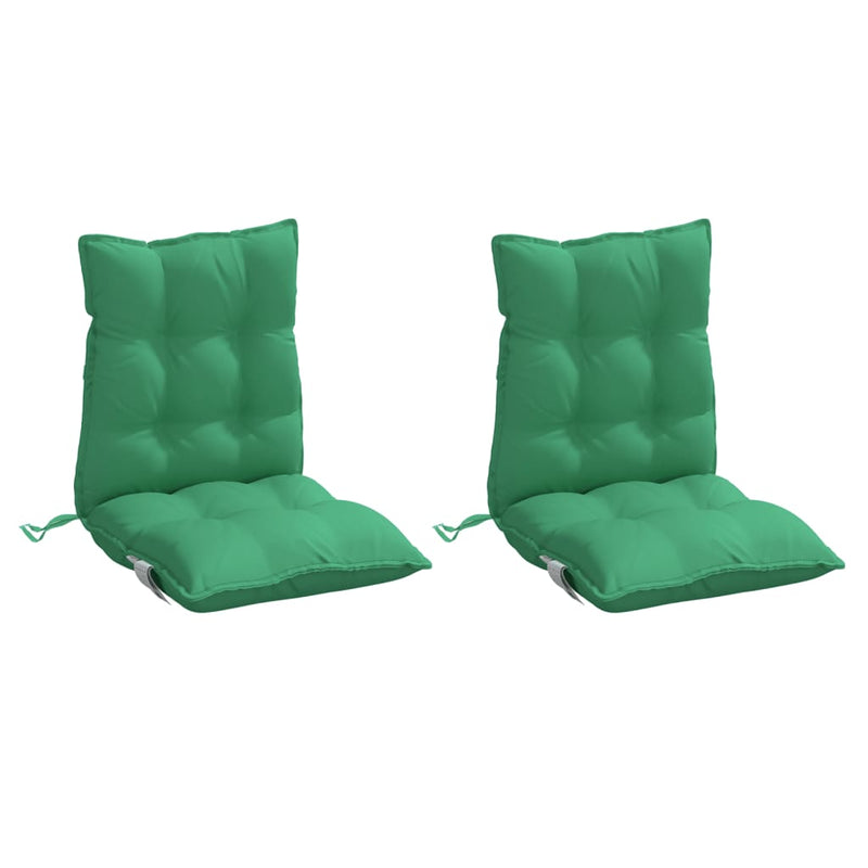 Perne pentru exterior 2 buc. Verde 100 x 50 x 7 cm