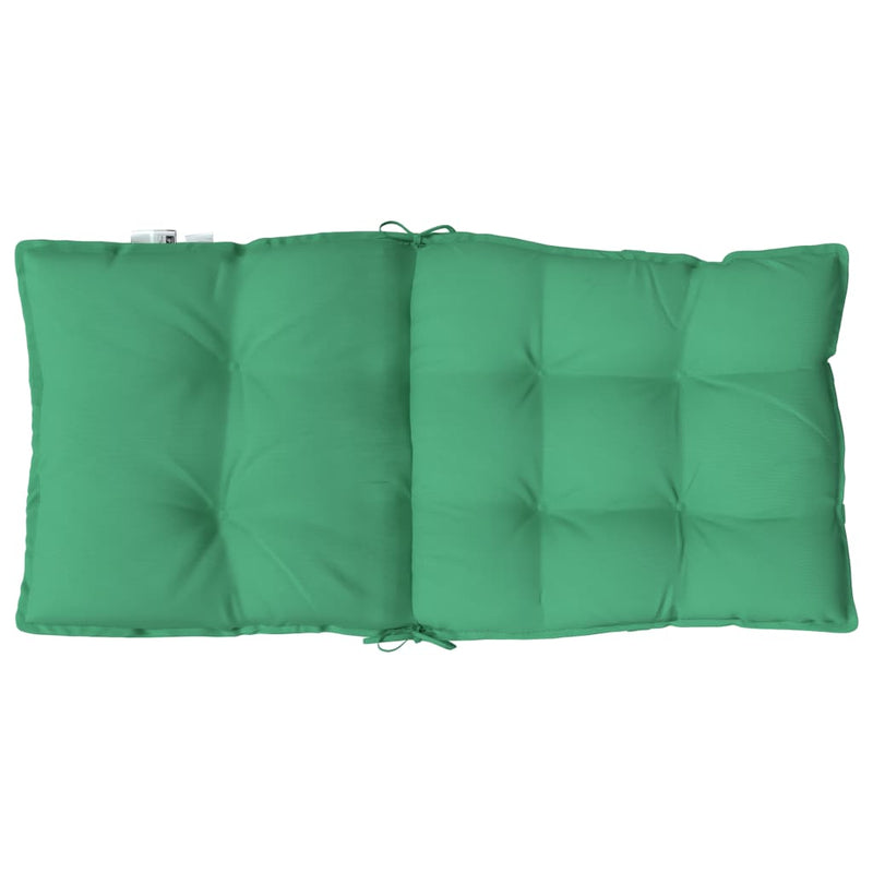 Perne pentru exterior 2 buc. Verde 100 x 50 x 7 cm