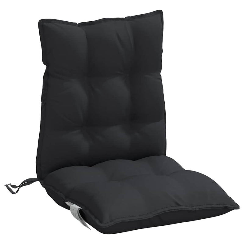 Perne pentru exterior 2 buc. Negru 100 x 50 x 7 cm