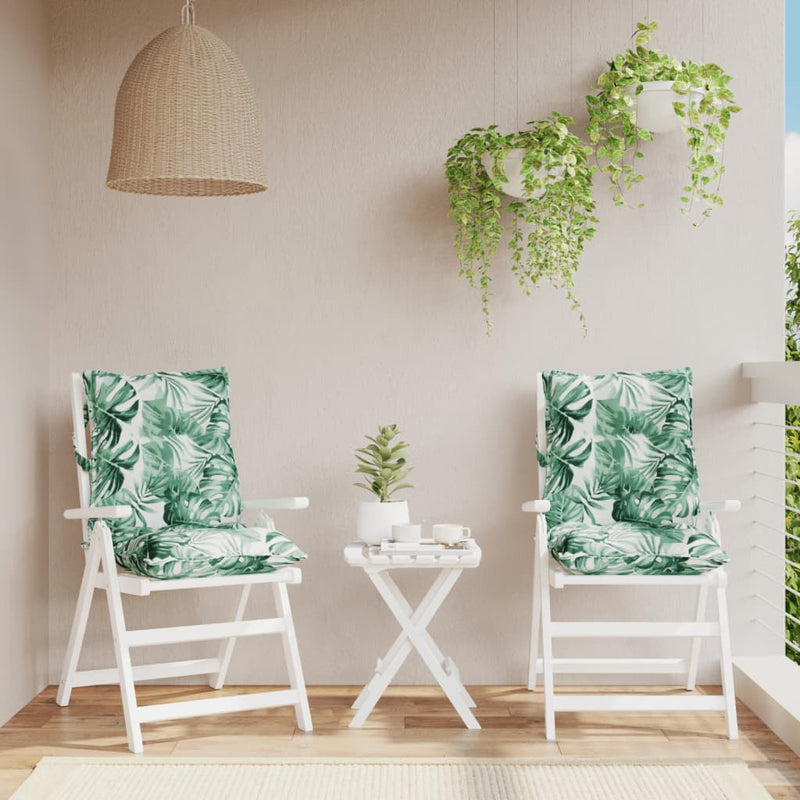 Perne pentru exterior 2 buc. Model cu frunze Model cu frunze