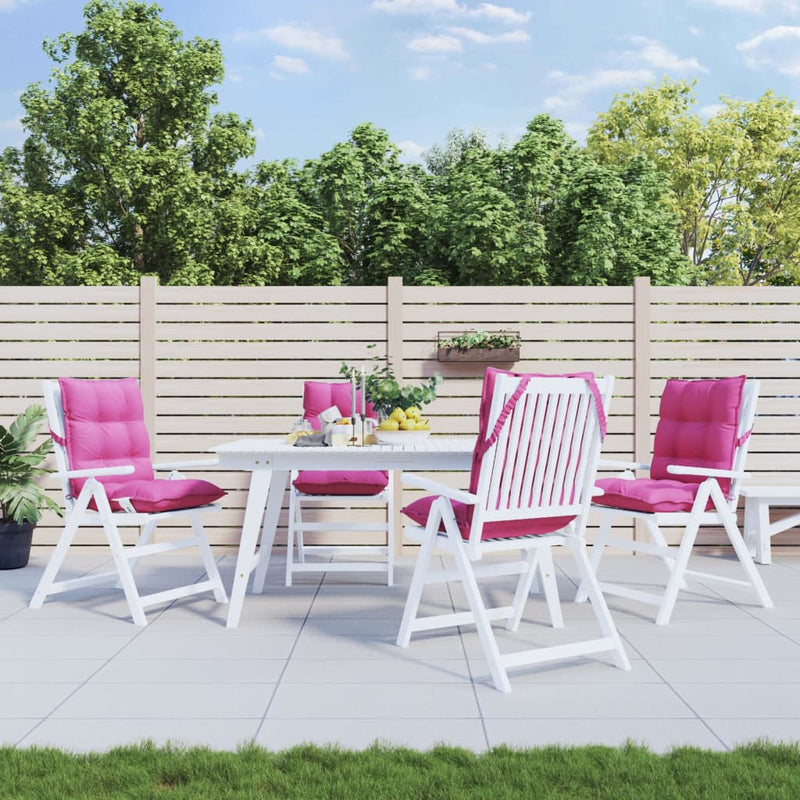 Perne pentru exterior 4 buc. Roz 100 x 50 x 7 cm