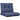 Set pernă de paleți, bleumarin, 60x40x12 cm, material textil
