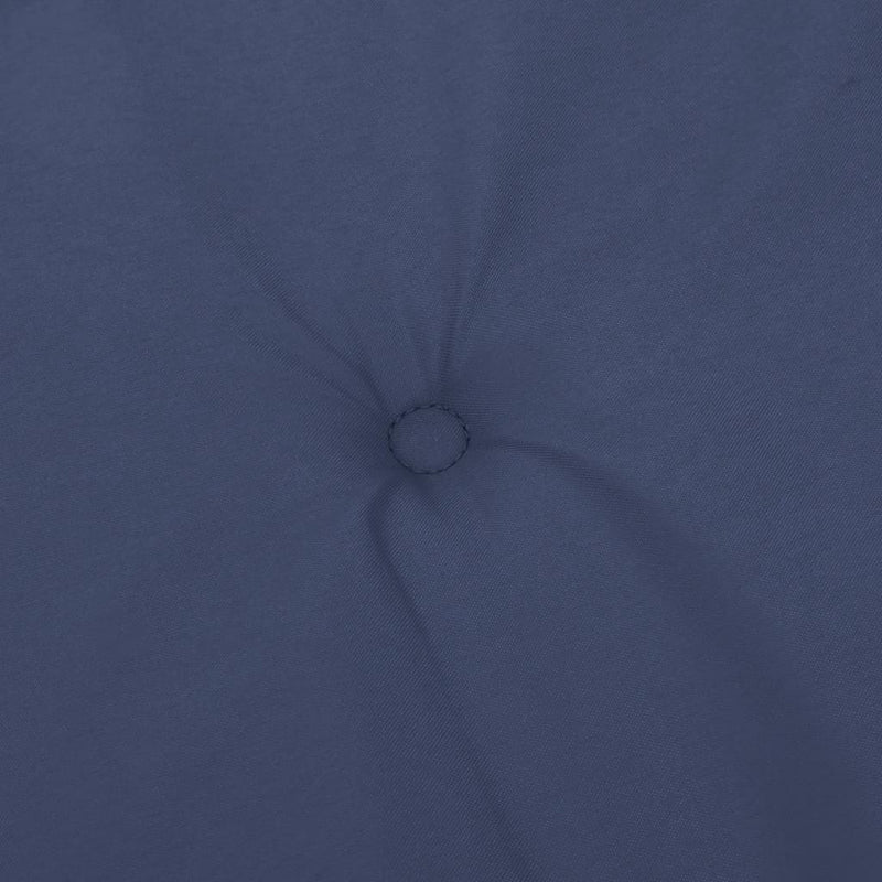 Perne scaune cu spătar înalt, 2 buc., bleumarin, textil
