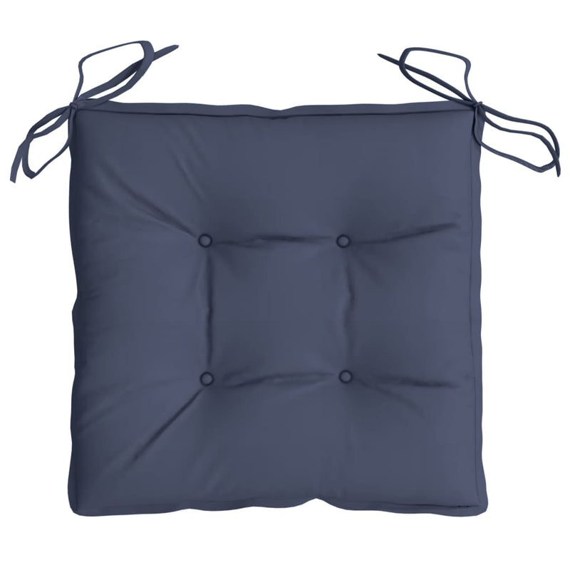 Perne de scaun 6 buc. bleumarin 40x40x7 cm textil oxford