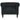 Fotoliu Chesterfield, negru, material textil