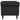 Fotoliu Chesterfield, negru, material textil