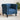 Fotoliu Chesterfield, albastru, material textil
