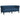 Canapea Chesterfield cu 2 locuri, albastru, material textil