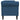 Canapea Chesterfield cu 3 locuri, albastru, material textil