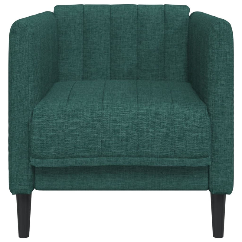 Fotoliu, verde închis, material textil