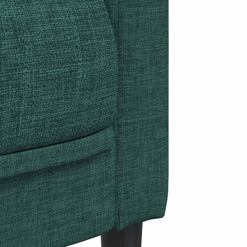 Fotoliu, verde închis, material textil