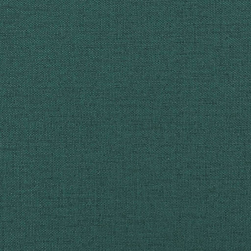 Canapea, 2 locuri, verde închis, material textil
