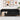 Canapea, 2 locuri, negru, material textil