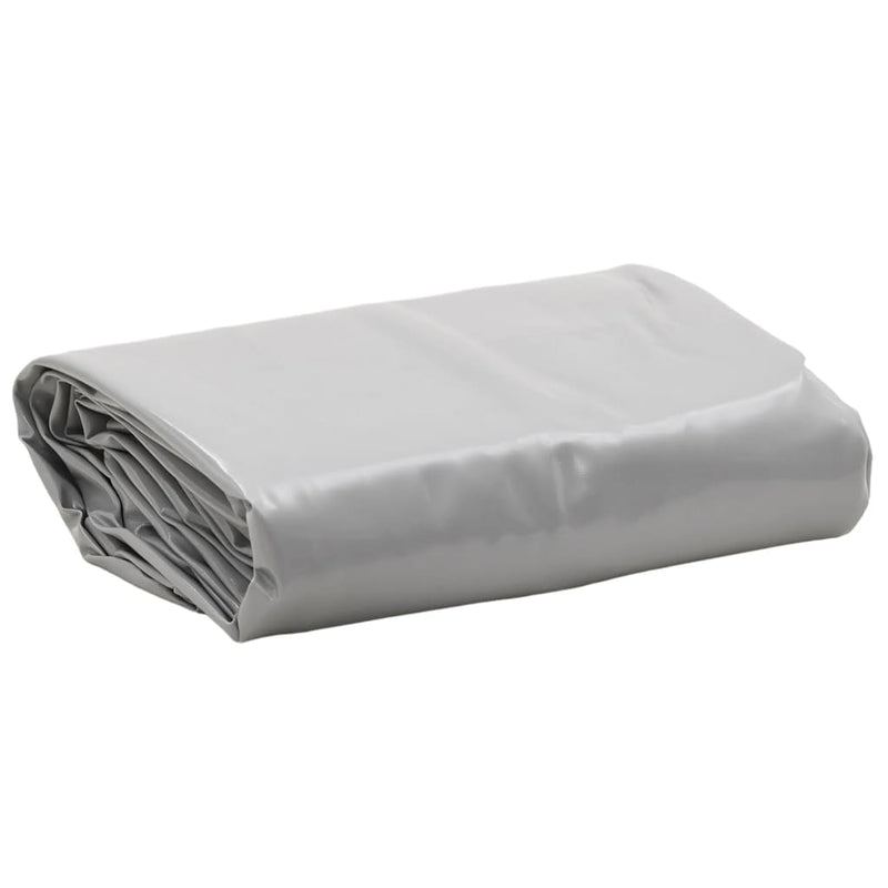 Pânză 650g / m² Gri 5 x 5 m Pânză cu acoperire PVC