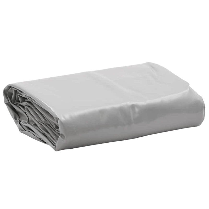 Pânză 650g / m² Gri 5 x 7 m Pânză cu acoperire PVC