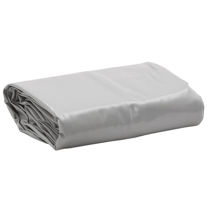 Pânză 650g / m² Gri 5 x 8 m Pânză cu acoperire PVC