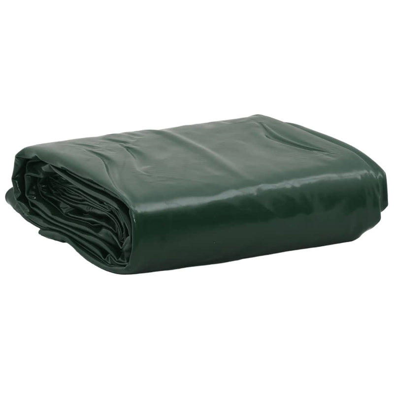 Pânză 650g / m² Verde 5 x 8 m Pânză cu acoperire PVC