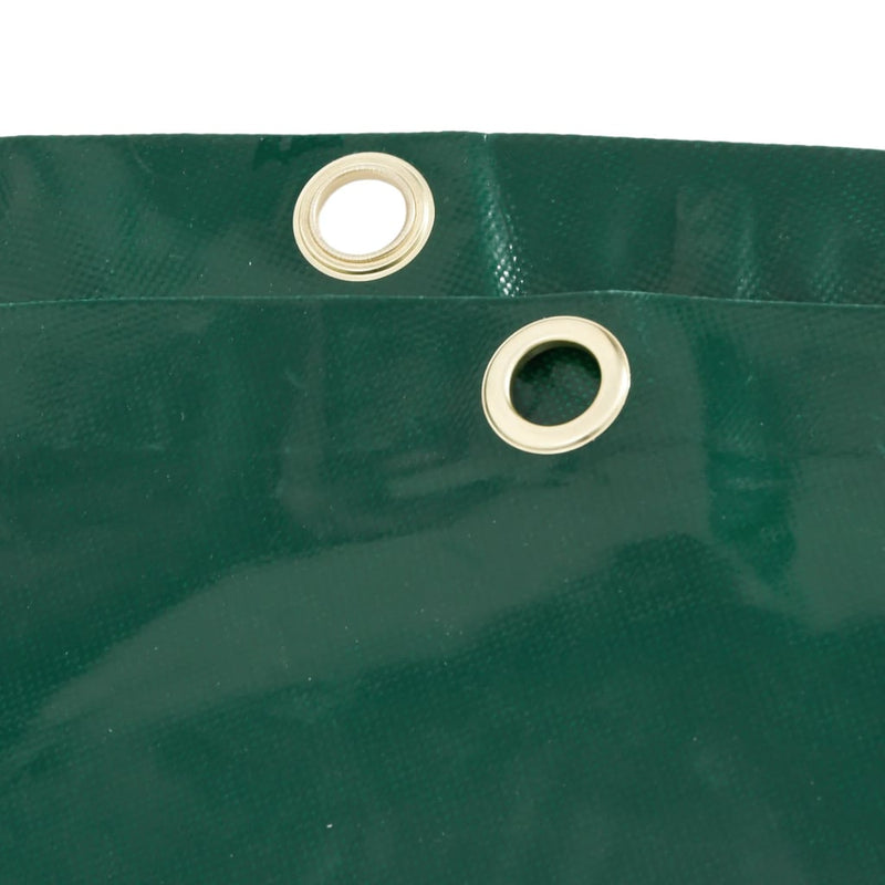 Pânză 650g / m² Verde 5 x 8 m Pânză cu acoperire PVC