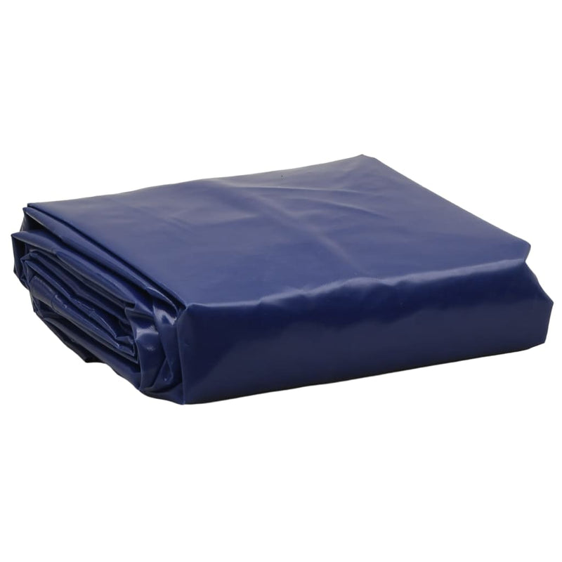 Pânză 650g / m² albastru 5 x 5 m Pânză cu acoperire PVC