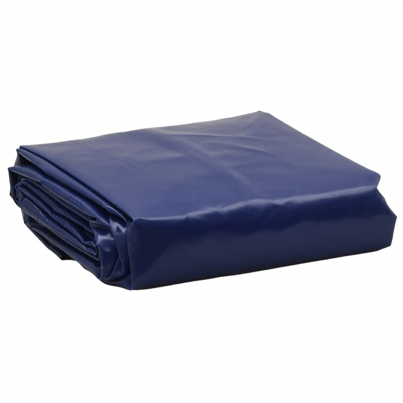 Pânză 650g / m² albastru 5 x 8 m Pânză cu acoperire PVC