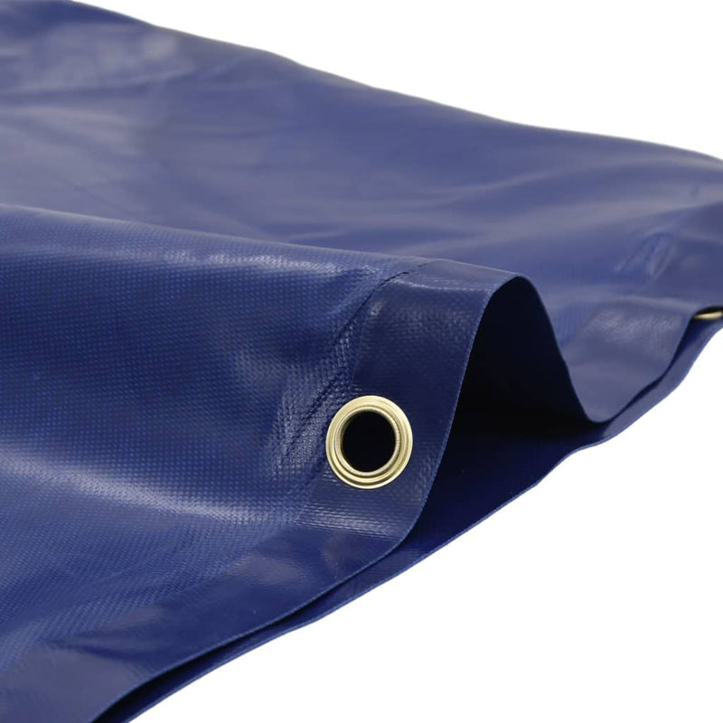 Pânză 650g / m² albastru 5 x 8 m Pânză cu acoperire PVC