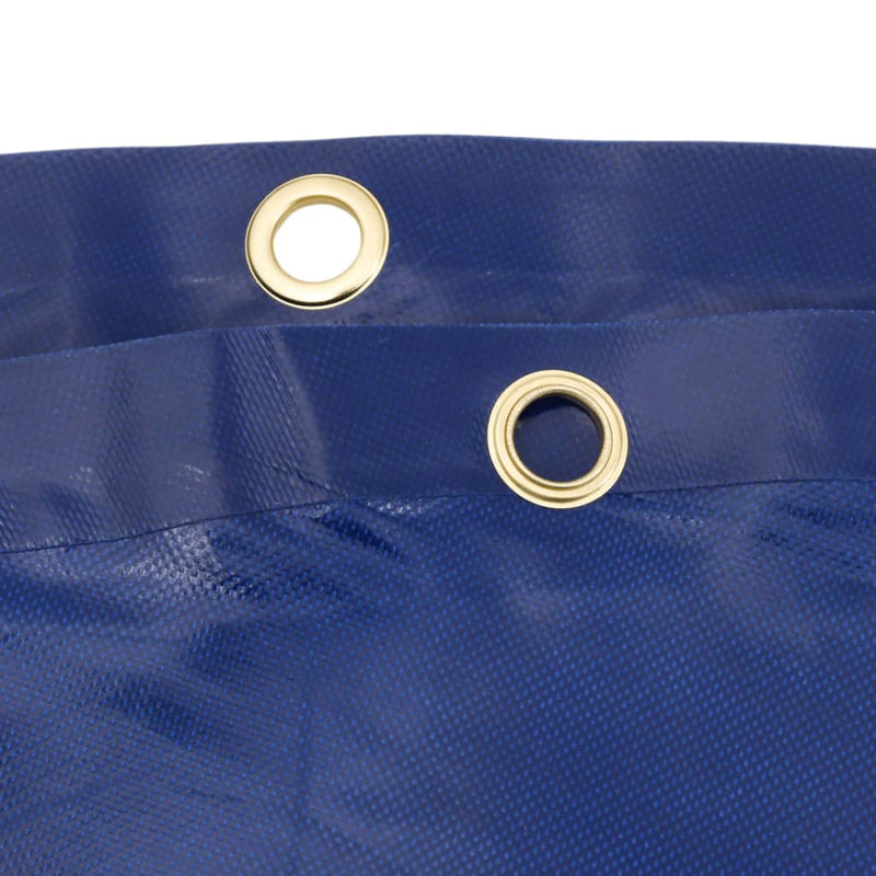 Pânză 650g / m² albastru 5 x 8 m Pânză cu acoperire PVC