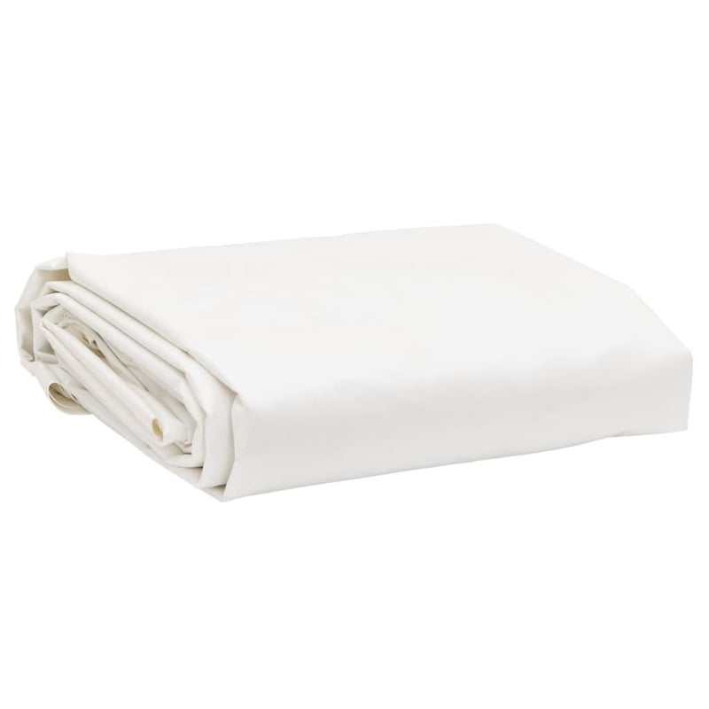 Pânză 650g / m² Alb 1 x 2,5 m Pânză cu acoperire PVC