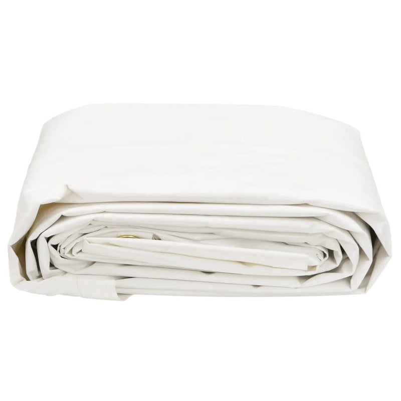 Pânză 650g / m² Alb 1 x 2,5 m Pânză cu acoperire PVC