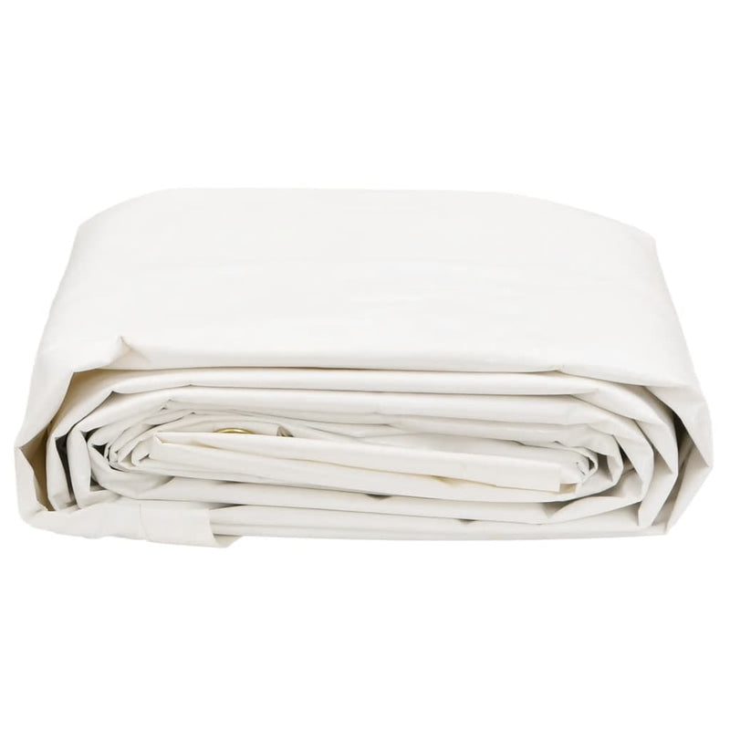 Pânză 650g / m² Alb 1,5 x 2,5 m Pânză cu acoperire PVC