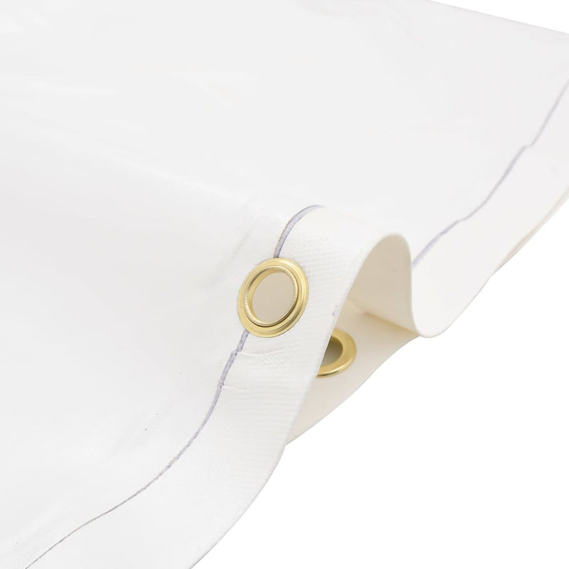 Pânză 650g / m² Alb 1,5 x 2,5 m Pânză cu acoperire PVC