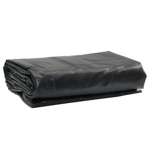 Pânză 650g / m² Negru 1 x 2,5 m Pânză cu acoperire PVC