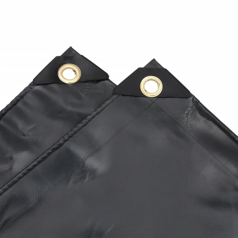 Pânză 650g / m² Antracit 3 x 4 m Pânză cu acoperire PVC