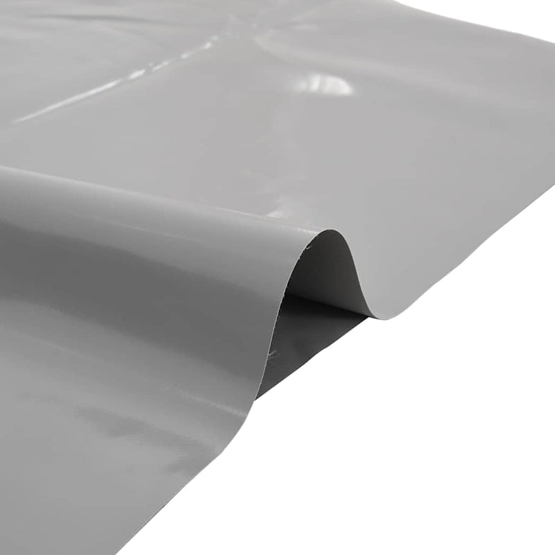 Pânză 650g / m² Gri 3 x 3 m Pânză cu acoperire PVC