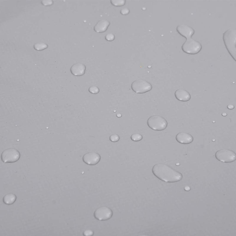Pânză 650g / m² Gri 3 x 3 m Pânză cu acoperire PVC