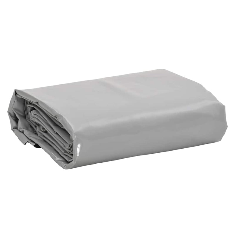 Pânză 650g / m² Gri 4 x 4 m Pânză cu acoperire PVC