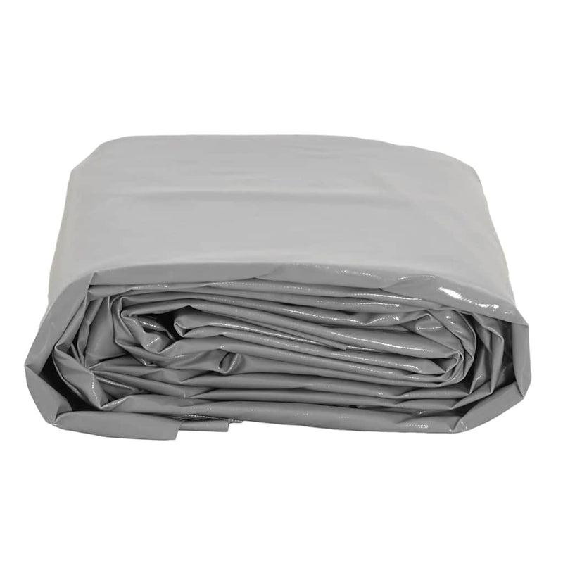 Pânză 650g / m² Gri 4 x 4 m Pânză cu acoperire PVC