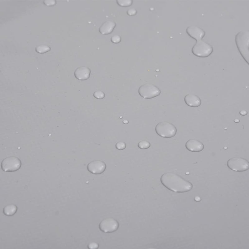 Pânză 650g / m² Gri 6 x 8 m Pânză cu acoperire PVC