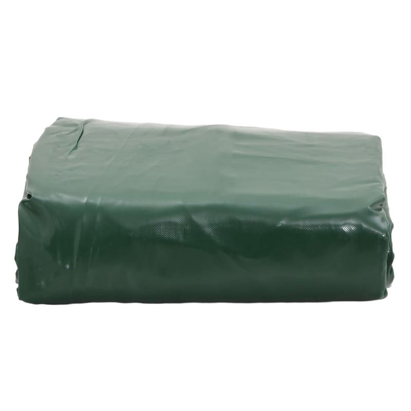 Pânză 650g / m² Verde 4 x 6 m Pânză cu acoperire PVC