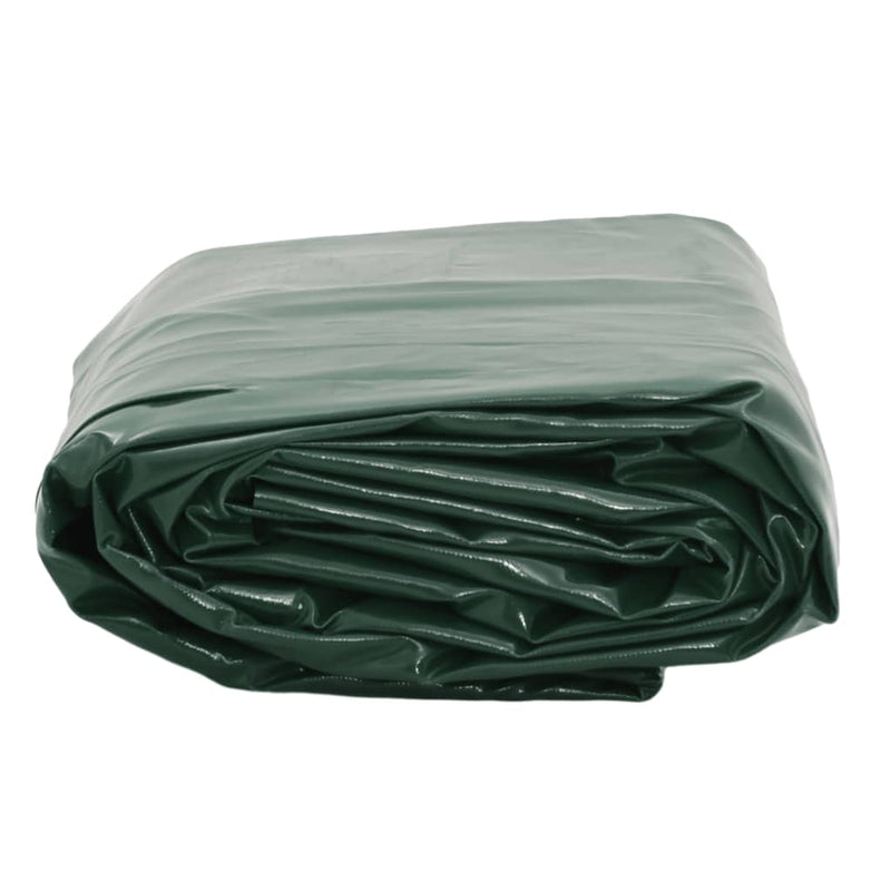 Pânză 650g / m² Verde 4 x 6 m Pânză cu acoperire PVC