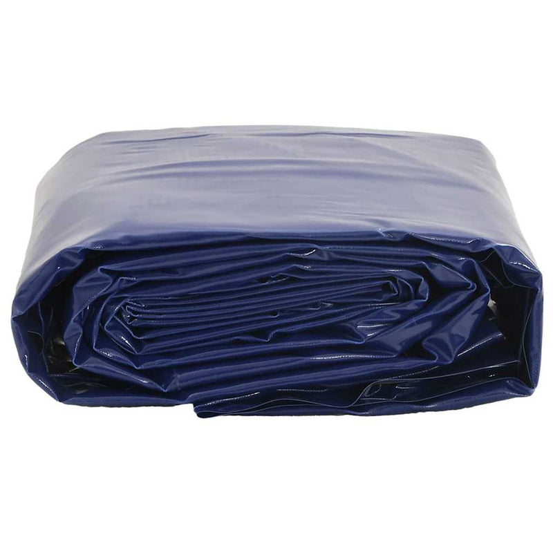 Pânză 650g / m² albastru 4 x 8 m Pânză cu acoperire PVC