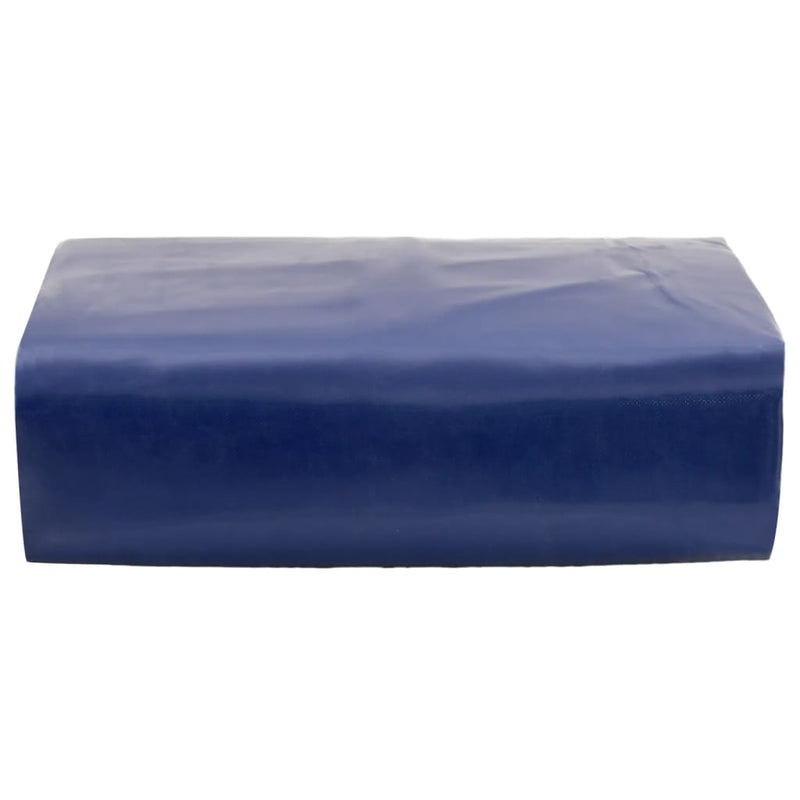 Pânză 650g / m² albastru 2,5 x 4,5 m Pânză cu acoperire PVC